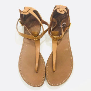 Tory Burch 8.5 Thong Wrap Buckle Sandal